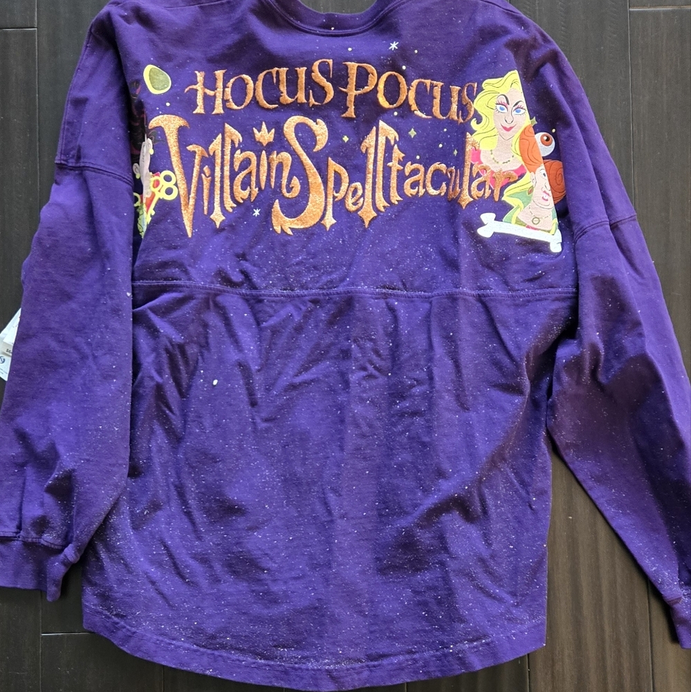 Disney Purple Hocus Pocus Villain Long Sleeve Top